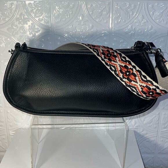 NWT Leather Handbag with Guitar Strap - Picture 3 of 8